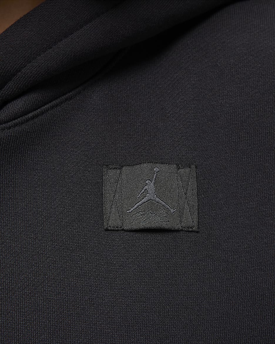 Jordan Flight Fleece Saten Astarl Kapu onlu Kad n Sweatshirt u